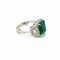 Bague Bague Or Diamants Emeraude 58 Facettes