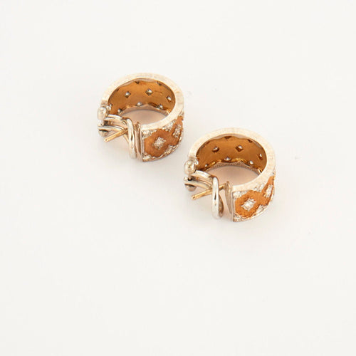 Boucles d'oreilles BUCCELLATI - Boucles d’oreilles Diamants 58 Facettes