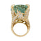 Bague 53 Bague Christian Dior, "Miss Dior", en or jaune, béryl vert et diamants. 58 Facettes 31775