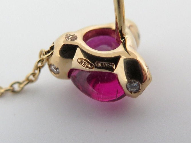 Boucles d'oreilles boucles d'oreilles POMELLATO sassi tourmaline sassi or jaune 18k ears 58 Facettes 249948