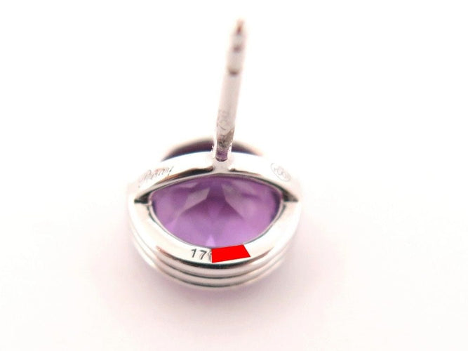Boucles d'oreilles boucles d'oreilles POIRAY lolita en or 18k amethyste 58 Facettes 256929