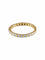 Bague Or Jaune / 61 / Diamants ALLIANCE "AMERICAINE" 27 DIAMANTS 58 Facettes BO/210014