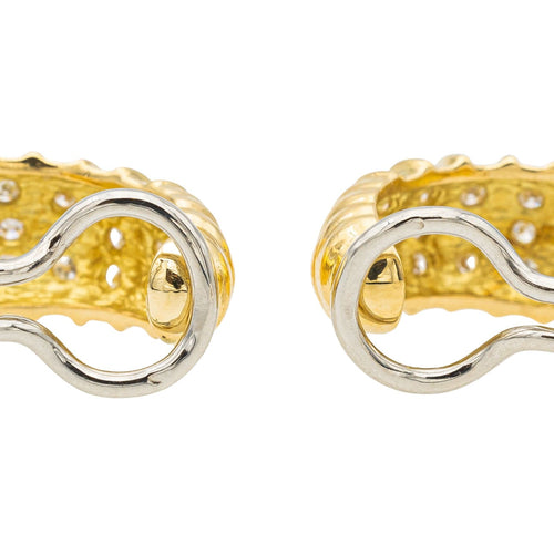Boucles d'oreilles Boucles d'oreilles Clips Or jaune Diamant 58 Facettes 2666017CN