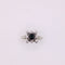 Bague Bague Marguerite or blanc saphir et diamants 58 Facettes
