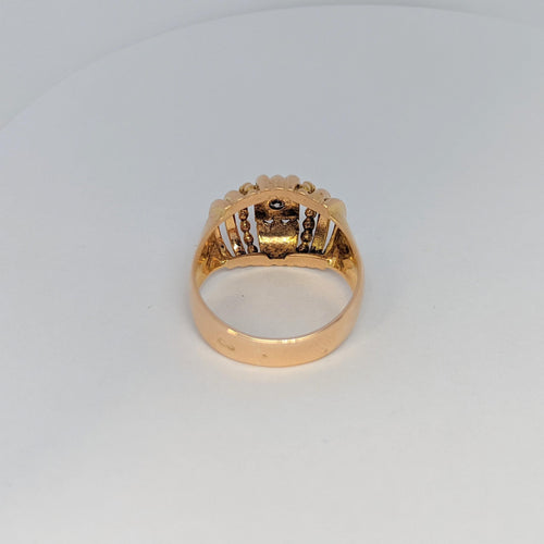 Bague Bague en or rose et diamant 58 Facettes 15997