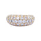 Bague 46 Bague jonc en or jaune, diamants. 58 Facettes 32328