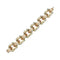 Bracelet Bracelet Tank, trois tons d'or. 58 Facettes 31963