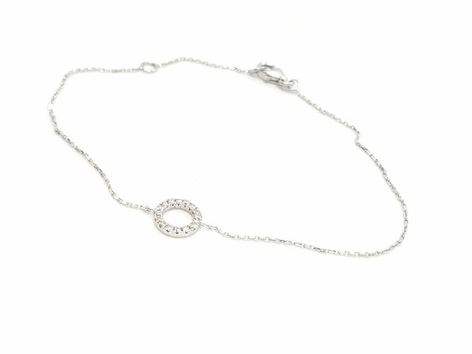 Bracelet Bracelet Graphique Or blanc Diamant 58 Facettes 579169RV