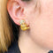 Boucles d'oreilles Boucles d'oreilles Van Cleef & Arpels, "Oursons", or jaune, diamants et saphirs. 58 Facettes 31391