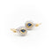 Boucles d'oreilles Boucles d'oreilles Dormeuses Or jaune Saphir 58 Facettes 1949700CN