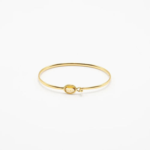 Bracelet Bracelet en Or jaune & citrine facettes 58 Facettes