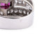 Bague Bague Tank Platine Diamant Rubis 58 Facettes 1