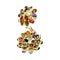 Boucles d'oreilles Boucles d'oreilles H.Stern en or jaune et pierres de couleur. 58 Facettes 30658