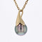 Pendentif Pendentif perle de Tahiti or jaune 58 Facettes 16-320A