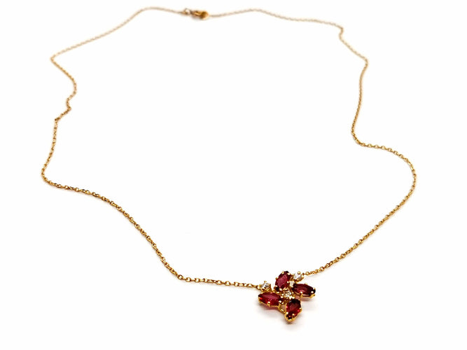 Collier Collier Or jaune Diamant 58 Facettes 1292094CN