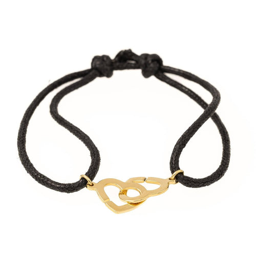 Bracelet Dinh Van - Bracelet Cordon Menottes Or jaune 58 Facettes 2090654CN