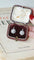 Boucles d'oreilles Boucles d'oreilles dormeuses Or jaune Platine Diamants 58 Facettes