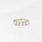 Bague Bague jarretière diamants 0,75 ct 58 Facettes J105