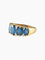 Bague deux ors Diamants Saphirs ovales 58 Facettes