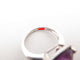 Bague 56 bague POIRAY filles antik t56 en or blanc 18k amethyste et diamants 58 Facettes 247740
