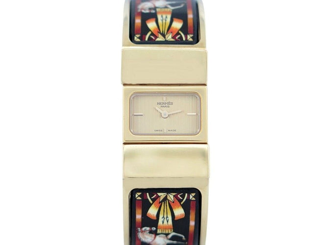 Montre montre HERMES loquet email 58 Facettes 258428