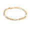 Bracelet Bracelet Maille alternée Or jaune 58 Facettes 1752767CN