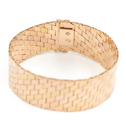 Bracelet Bracelet Manchette Or jaune 58 Facettes 1654225CN