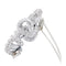 Clip Clip J.Lacloche, "Volutes", platine, or blanc, diamants. 58 Facettes 32373