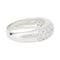 Bague 49 Bague jonc en or blanc, diamants. 58 Facettes 31460