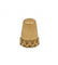Accessoire Jaune / Or 750 Dé à coudre - Or 58 Facettes 220068R