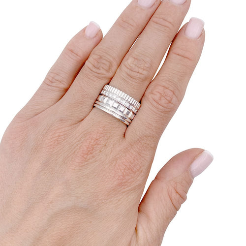 Bague 60 Bague Boucheron, "Quatre Radiant Edition", or blanc, diamants. 58 Facettes 32723