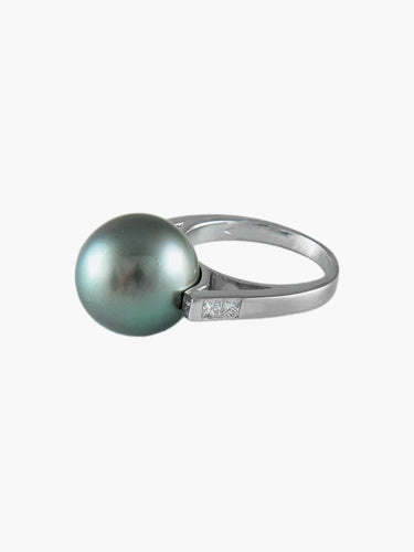 Bague Bague Perle de Tahiti 58 Facettes