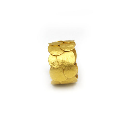 Bague Bague Or brossé 58 Facettes 220228R