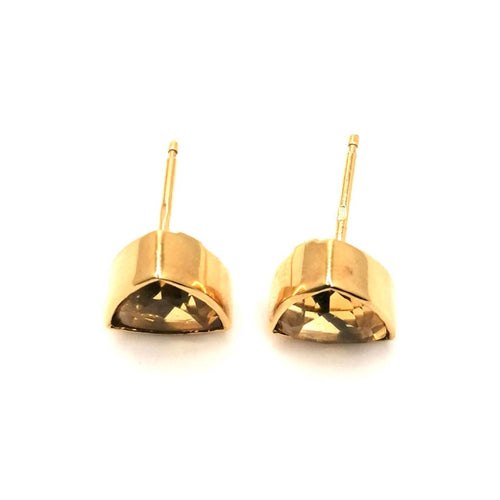 Boucles d'oreilles Boucles d'oreilles citrines or jaune 58 Facettes 556