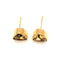 Boucles d'oreilles Boucles d'oreilles citrines or jaune 58 Facettes 556