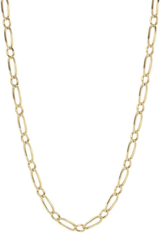 Collier CHAINE MAILLE FIGARO ALTERNÉE 58 Facettes 052911