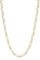 Collier CHAINE MAILLE FIGARO ALTERNÉE 58 Facettes 052911