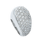 Bague Bague FRED "Candy" or gris & diamants 58 Facettes