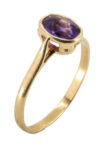 Bague BAGUE MODERNE AMÉTHYSTE 58 Facettes 056951