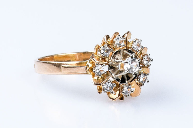 Bague Bague en or jaune 58 Facettes BG335522-55