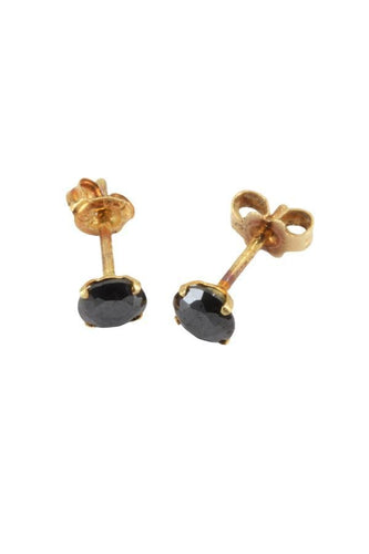Boucles d'oreilles BOUCLES D'OREILLES PUCES EN GRENATS 58 Facettes 042641