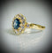 Bague Bague Pompadour Saphir et Diamants 58 Facettes