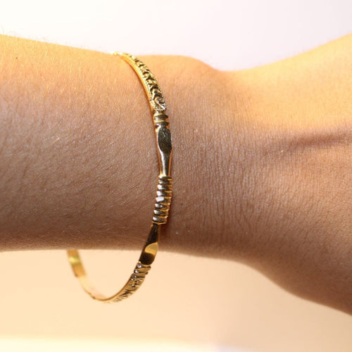 Bracelet Bracelet 4mm or jaune 58 Facettes 11716A
