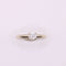 Bague Solitaire or blanc et diamant 58 Facettes