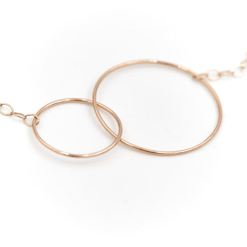 Bracelet Ginette NY Bracelet Tiny Fusion Bracelet Or rose 58 Facettes 2199945CN