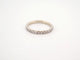 Bague 51 bague alliance pavage complet 30 diamants 0.87ct or jaune 18k 58 Facettes 255906