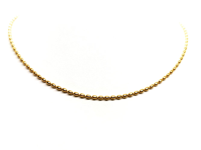 Collier Fred Collier Maille olive Or jaune 58 Facettes 1292174CN