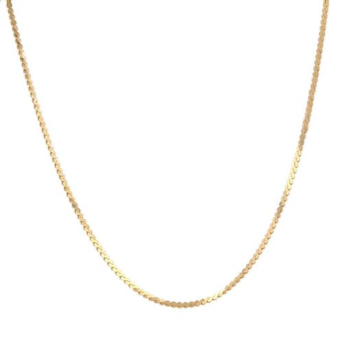 Collier Chaine en or jaune maille fantaisie 58 Facettes 22-303