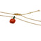 Collier Collier Pomellato, "Capri", or rose, corail, tsavorites. 58 Facettes 30912
