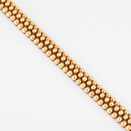 Bracelet Bracelet or jaune Boucheron collection Grains de Raisin 58 Facettes
